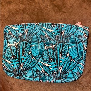 2/$10 or 5/$25 ipsy Bag Pink Green Palm Leaves